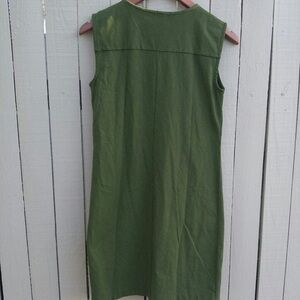 Sleeveless Green Dress